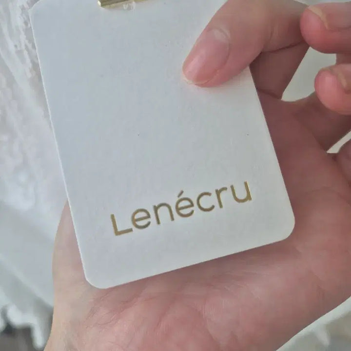 [BUNJANG] Lenecru White Blouse Floral Lace Ruffle Sleeve / Lenecru 흰색 블라우스