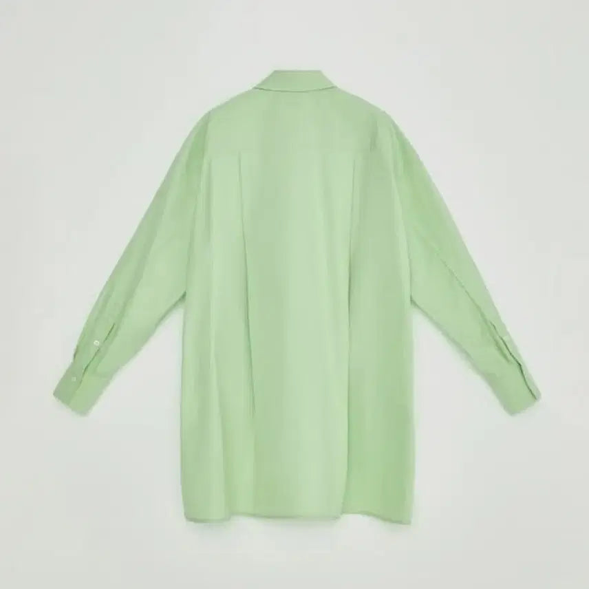 [BUNJANG] Recto Oversized Pin-tuck Cotton Shirt XS / 렉토 오버사이즈 핀턱 코튼 셔츠 xs