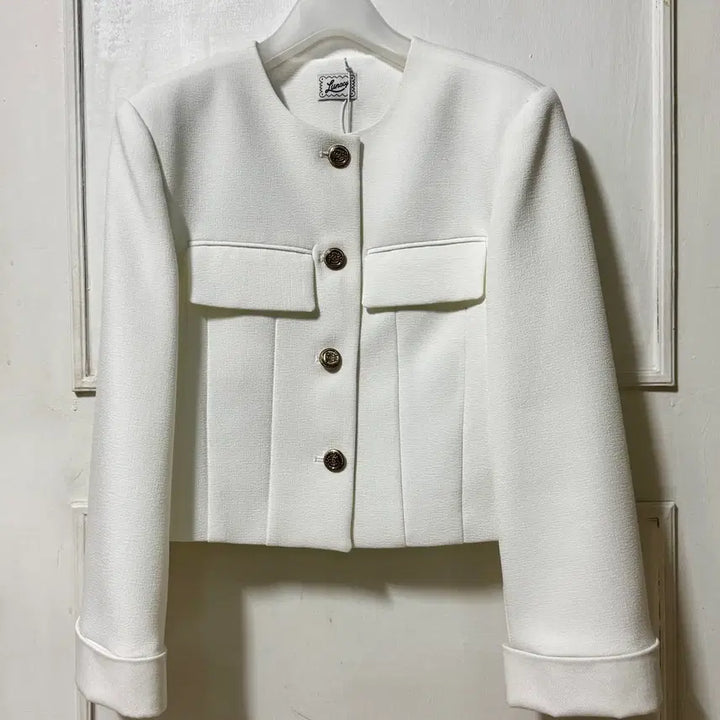 [BUNJANG] LUNARUUM Milk White Jacket / 루나룸 제작 자켓 우유화이트 텍달린 새제품 다워 단스