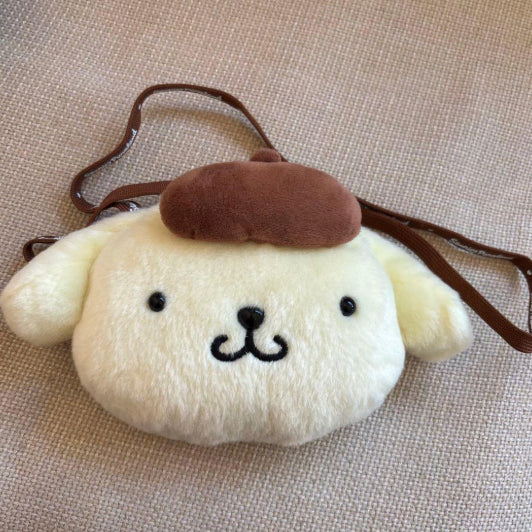 [BUNJANG] Sanrio Pompompurin Puro Land Bag Pouch / 폼폼푸린 퓨로랜드 가방 폼푸가방 폼푸파우치