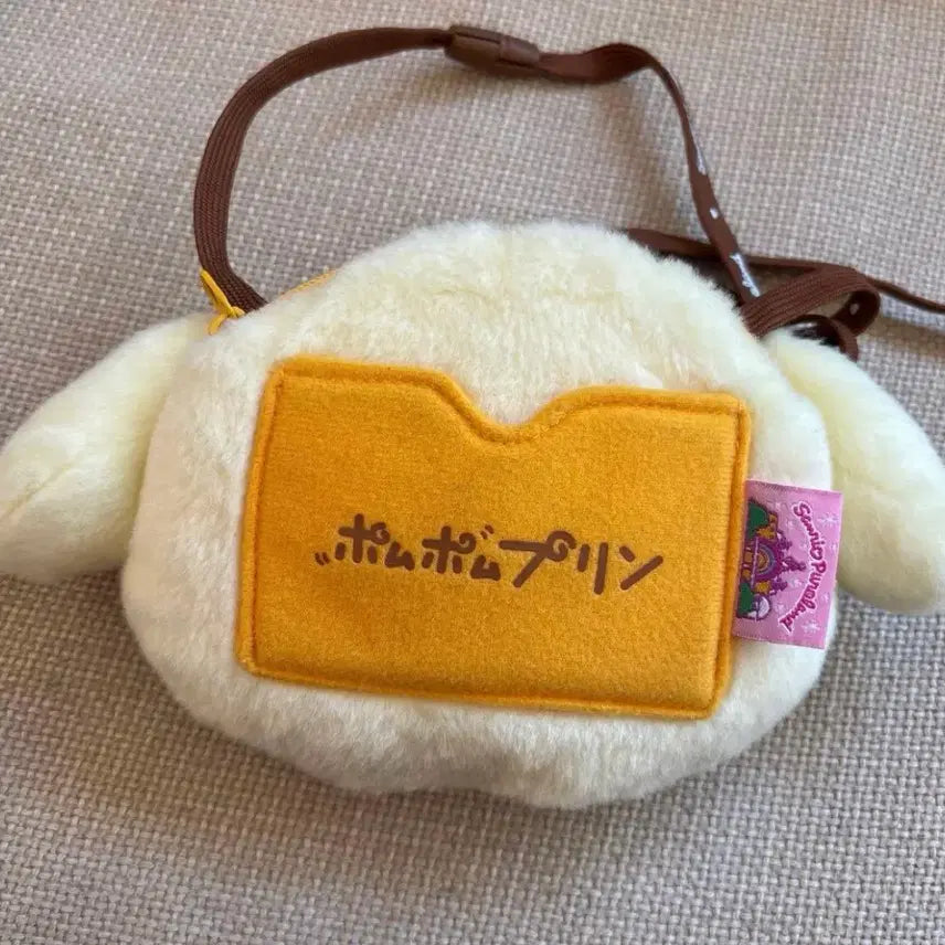 [BUNJANG] Sanrio Pompompurin Face Pouch Bag / 폼폼푸린 퓨로랜드 가방