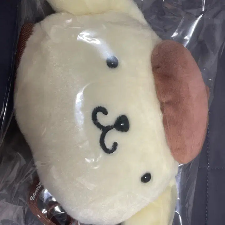 [BUNJANG] Sanrio Pompompurin Face Pouch Bag / 폼폼푸린 퓨로랜드 가방 폼푸가방 폼푸파우치