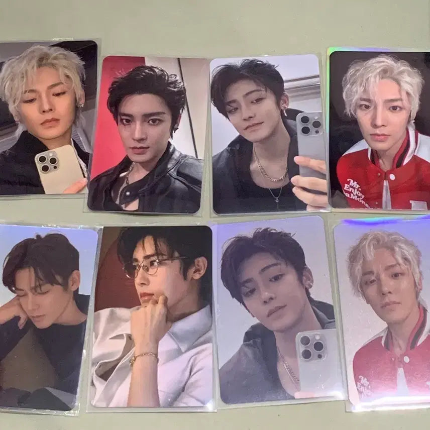 [BUNJANG] Hueningkai QQ Music Starlight Photocard Set / 후명호 QQ뮤직 스타라이트 포카 8장 세트판매