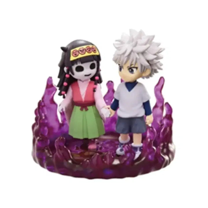 [BUNJANG] Hunter x Hunter Desktop Figure Set 6th Edition - Killua &amp; Hisoka (Sealed Bundle) / 일괄 무배) 헌터x헌터 데스크탑 6탄 키르아 히소카 픽앤팝 미개봉품