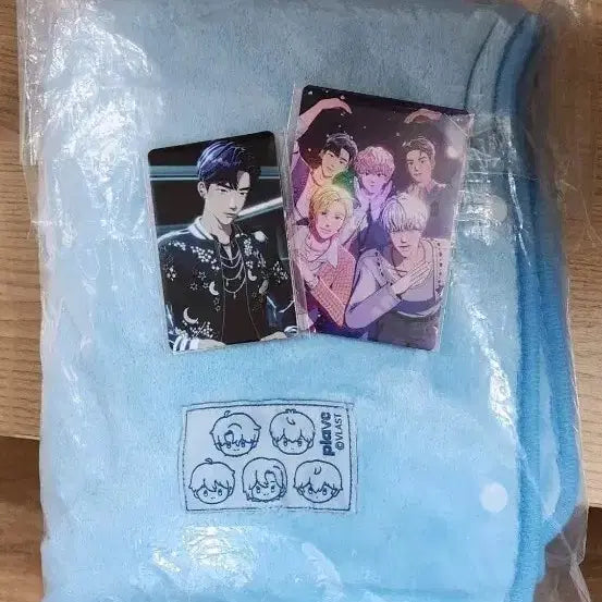 [BUNJANG] PLAVE Encore Blanket + Big Photocard + Photocard Set (Sealed) / 풀레이브 앙콘 담요 + 빅포카 + 포카세트 [미개봉]