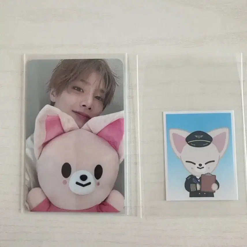[BUNJANG] Stray Kids I.N. Popup Foxiny Polaroid Bundle Set / 스키즈 아이엔 팝업 특전 폭시니 증사 양도