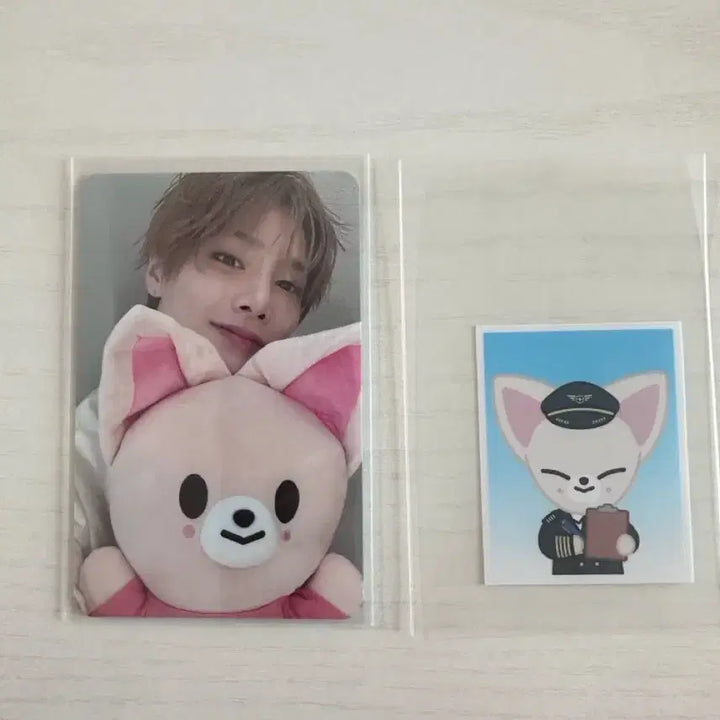 [BUNJANG] Stray Kids I.N. Popup Foxiny Polaroid Bundle Set / 스키즈 아이엔 팝업 특전 폭시니 증사 양도