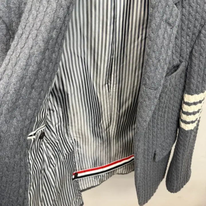[BUNJANG] Thom Browne Cable Jacket Size 0 / 톰브라운 케이블 자켓 백화점판 0