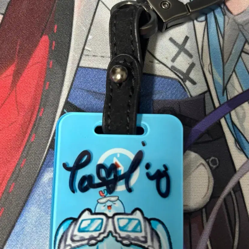[BUNJANG] Arashi Tabi Autographed Keyboard Tag / 아라하시 타비 친필사인 태그