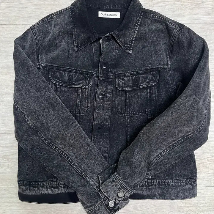[BUNJANG] Our Legacy Rodeo Denim Jacket &amp; Formal Cut Overdyed Black / 아워레가시 로데오 데님 자켓&amp;포멀컷 오버다이드 블랙
