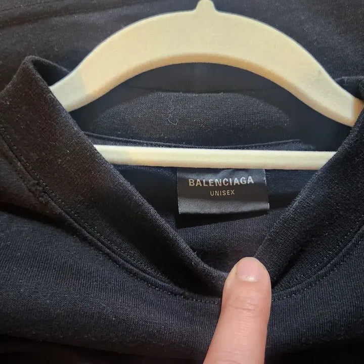 [BUNJANG] Balenciaga Short Sleeve T-Shirt Black / 발렌시아가 반팔 티셔츠