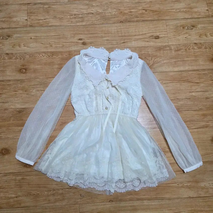 [BUNJANG] Vintage Mori Girl Mini Dress / 가격제안가능)일본빈티지 빈티지 모리걸 미니 원피스 판매합니다