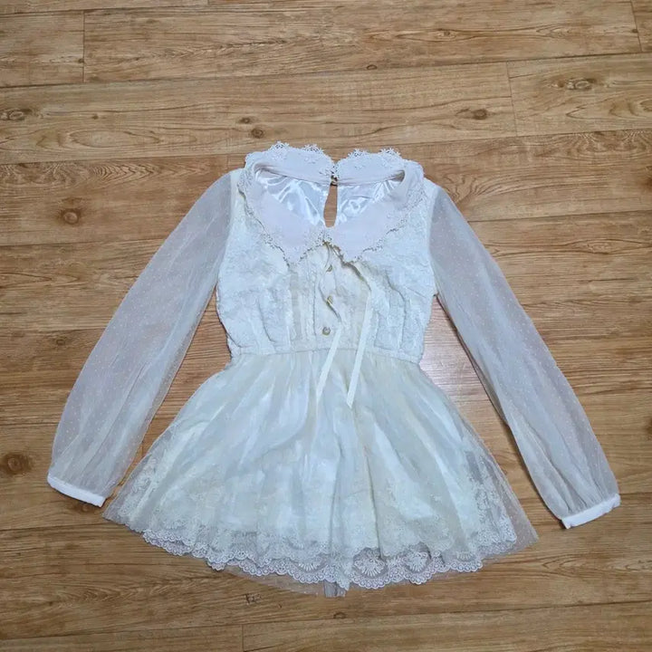 [BUNJANG] Vintage Mori Girl Mini Dress / 가격제안가능)일본빈티지 빈티지 모리걸 미니 원피스 판매합니다