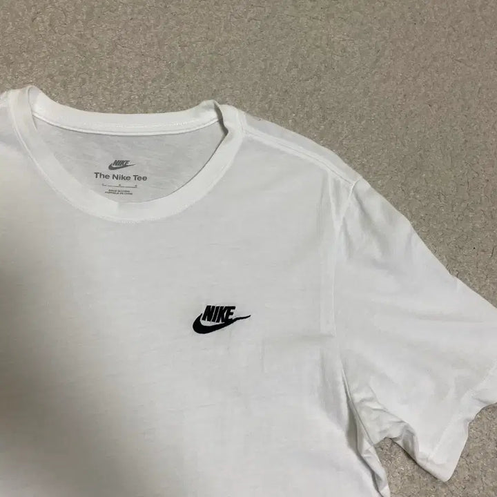 [BUNJANG] Nike Swoosh T-Shirt White L / 나이키 스우시 반팔 티셔츠 화이트 L 100
