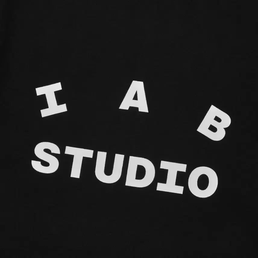 [BUNJANG] IAB Studio 10th Anniversary T-Shirt Black / 아이앱 스튜디오 10주년 티셔츠 블랙 [L,XL]