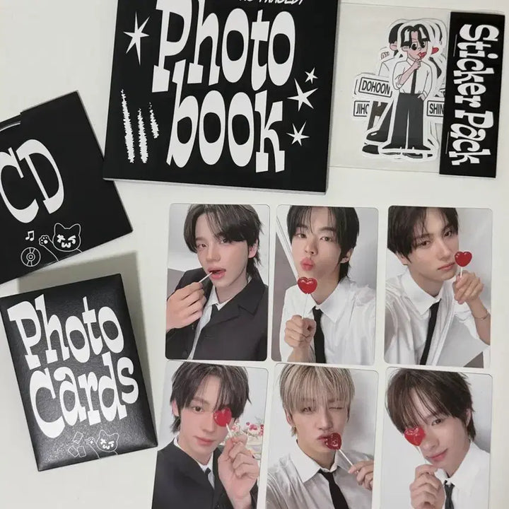 [BUNJANG] TWS Romeo Cat Full Set (Excluding Doll) / 투어스 no tragedy 로미오캣 인형제외 일괄 판매
