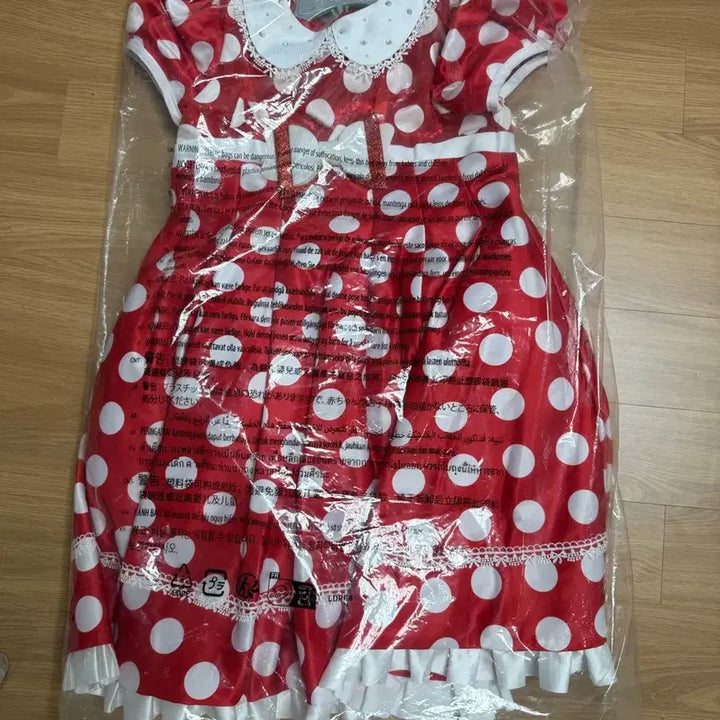 [BUNJANG] Disney Store Minnie Mouse Dress Set (Size 11/12) / 더현대 디즈니스토어 미니마우스 드레스