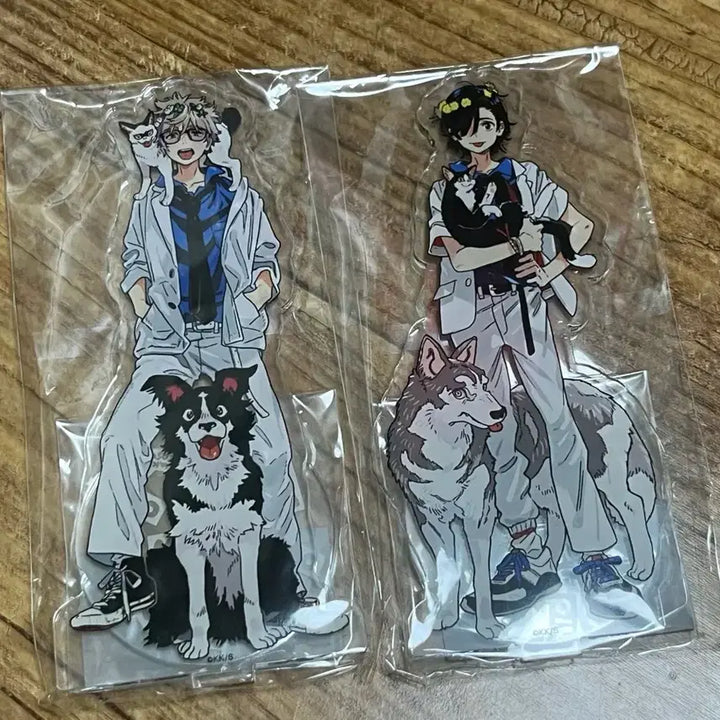 [BUNJANG] The Stranger by the Sea &amp; The Stranger in Spring Wind Acrylic Stand Bundle (Sealed) / 해변의 에트랑제 봄바람의 에트랑제 아크릴 스탠드 미개봉 일괄