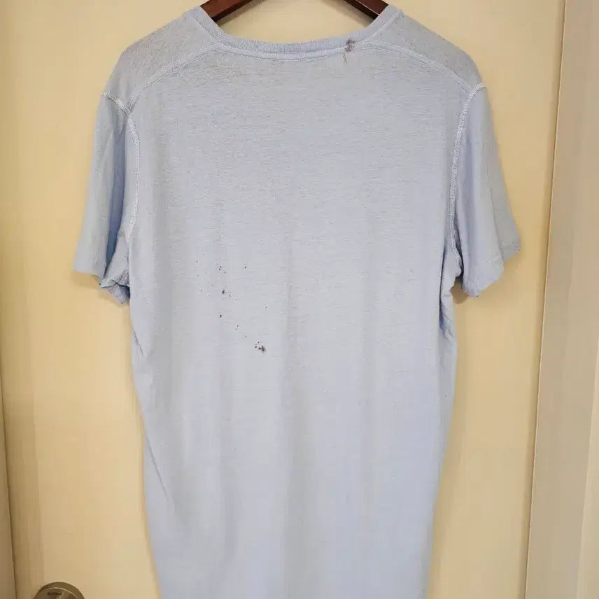 [BUNJANG] Dsquared2 Logo V-Neck Short Sleeve T-Shirt / [정품] 디스퀘어드 디퀘 로고 브이넥 반팔 티셔츠