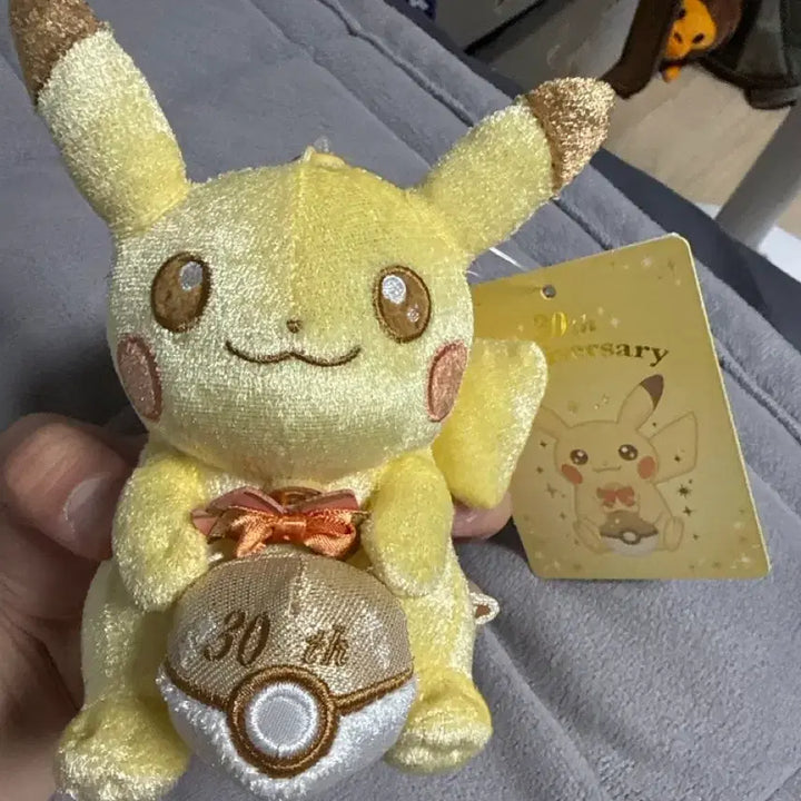 [BUNJANG] Pokemon Center 30th Anniversary Pikachu Mascot Keychain / 포켓몬센터 30주년 기념 마스코트 키링 피카츄