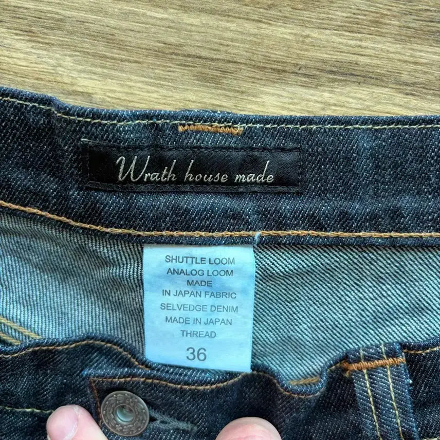 [BUNJANG] Wress 009 Selvedge Jeans Size 36 / [36] 뤠쓰 009 셀비지