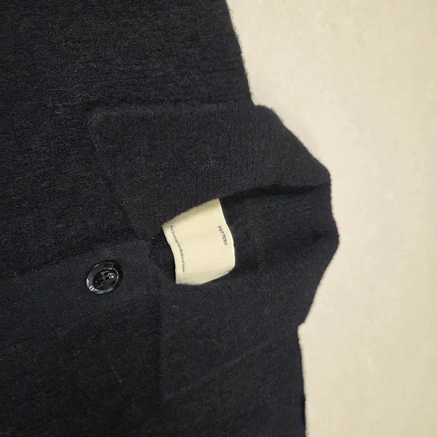 [BUNJANG] POTTERY Alpaca Cardigan Black Size 2 / 포터리(POTTERY) 알파카 가디건 블랙 - 2사이즈