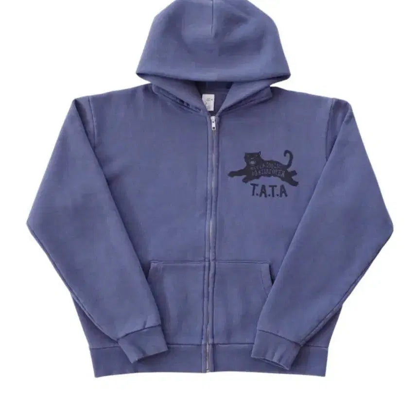 [BUNJANG] Collect Pieces Tata Hoodie M / 컬렉트 피시스 tata 후드집업 M