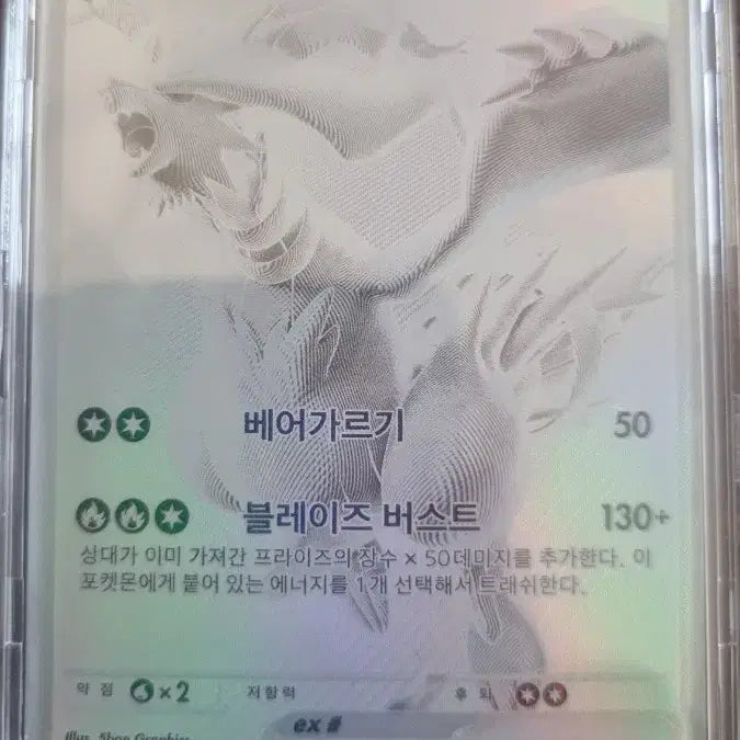 [BUNJANG] Reshiram BW Rare Card / 레시라무 bwr
