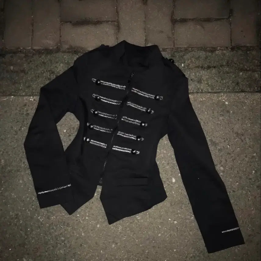 [BUNJANG] Napoleon Button Jacket Vintage Gothic / 나폴레옹 버튼 자켓 빈티지 고딕 고스 펑크