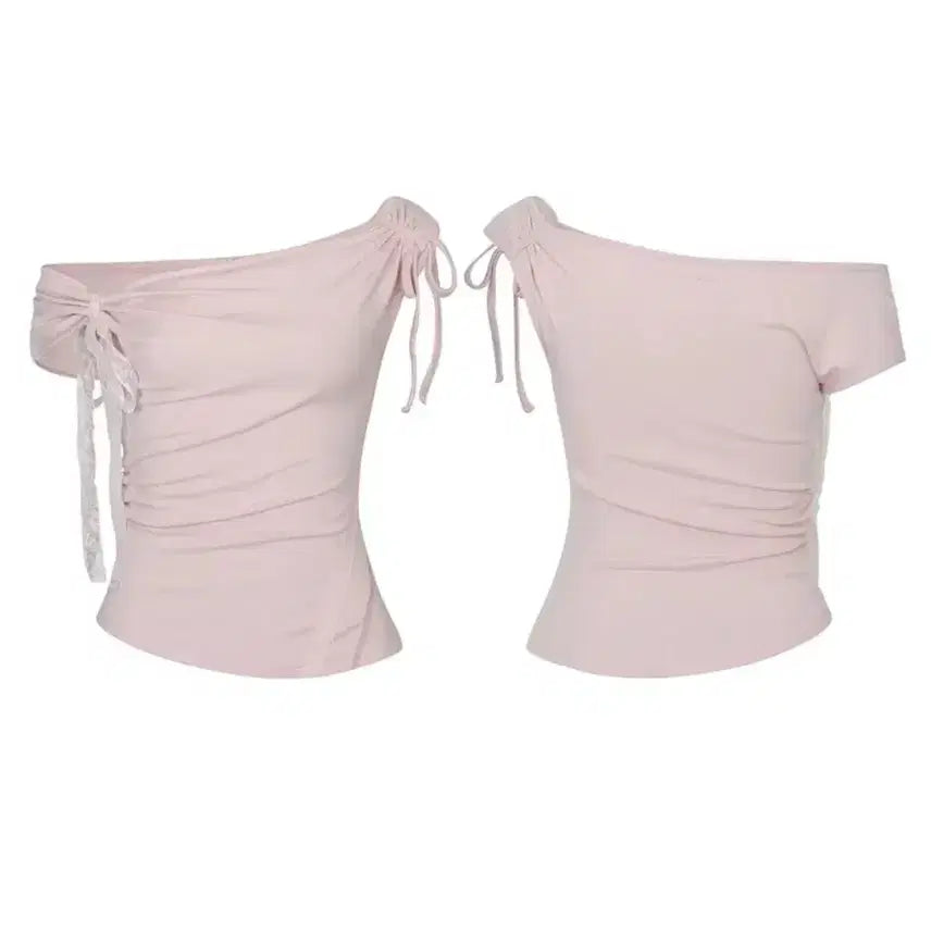 [BUNJANG] Pain Or Pleasure Angel Strap Top Pink / 페인오어플레져 엔젤 스트랩 탑 핑크