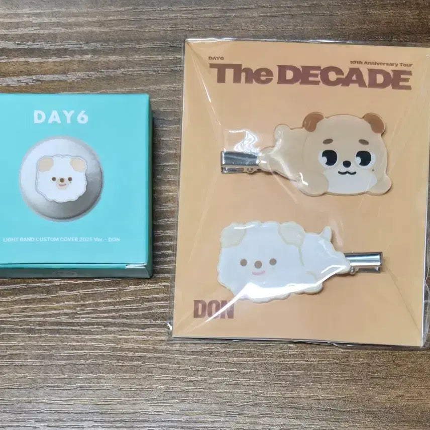[BUNJANG] Day6 Made Watch Custom Don Hairpin Set / (원가양도) 데이식스 마데워치 커스텀 돈 헤어핀 돈