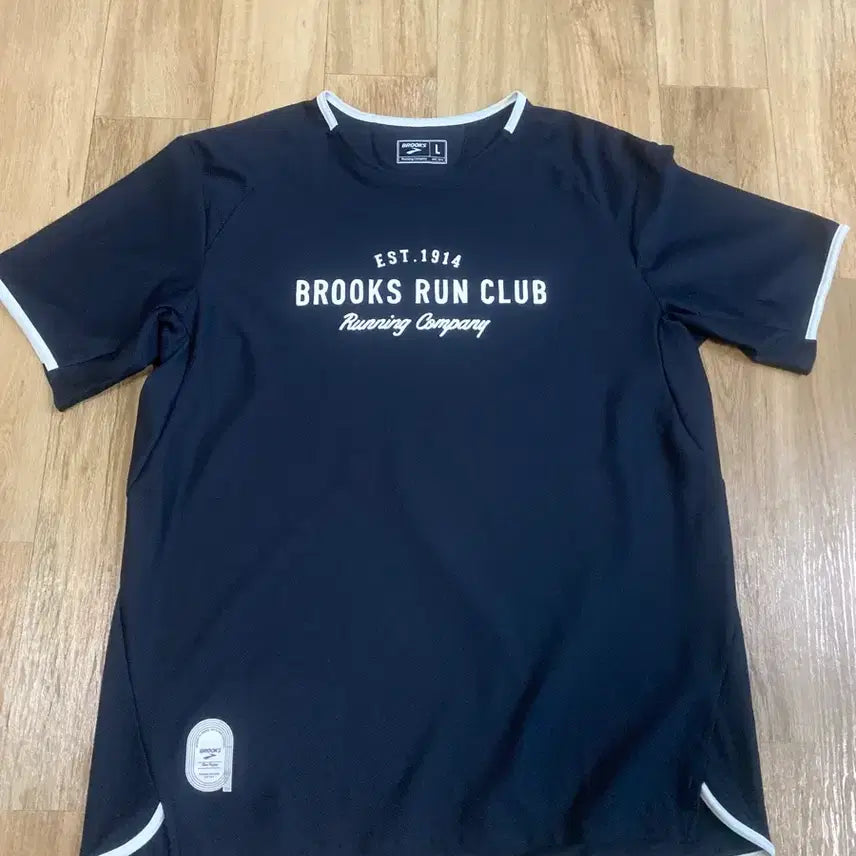 [BUNJANG] Brooks Running Short Sleeve T-Shirt - Size L / 브룩스 러닝 반팔티 L