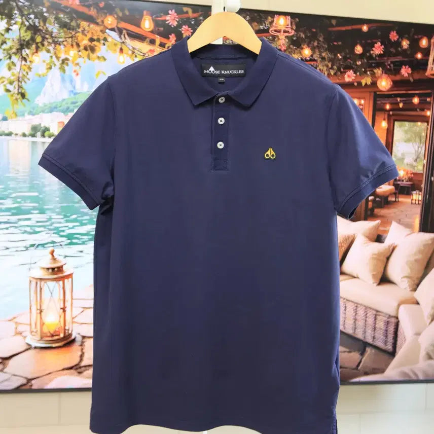 [BUNJANG] Moose Knuckles PK Polo T-Shirt XL / 힘 있는 기본티 무스너클 PK 티셔츠 XL