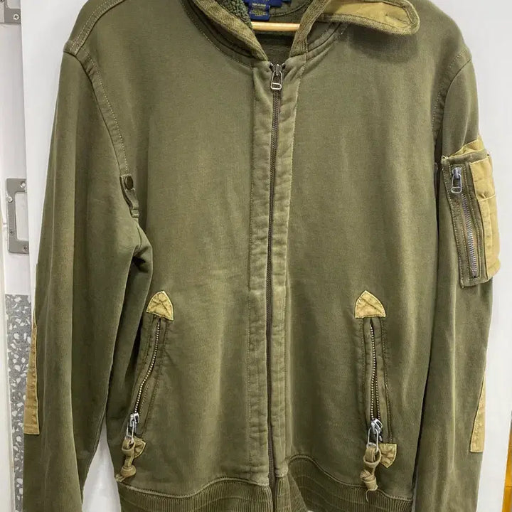 [BUNJANG] Polo Ralph Lauren Rugby Military Bomber Zip-Up Jacket / [L추천/유일매물] 폴로 랄프로렌 럭비 밀리터리 봄버 집업 자켓