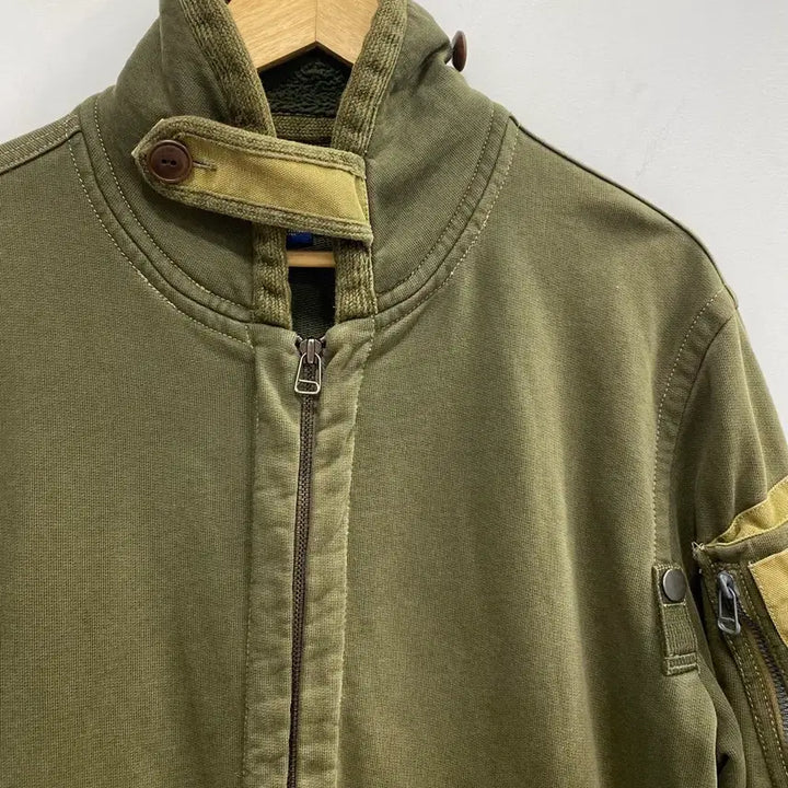 [BUNJANG] Polo Ralph Lauren Rugby Military Bomber Zip-Up Jacket / [L추천/유일매물] 폴로 랄프로렌 럭비 밀리터리 봄버 집업 자켓