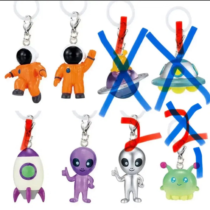 [BUNJANG] Bandai Uchu no Nakama Majirushi Keyring / 반다이 우주의 동료들 메지루시 키링
