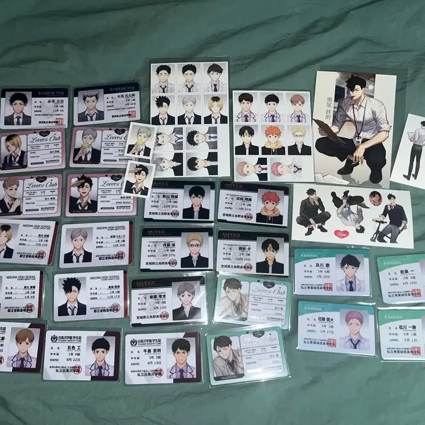 [BUNJANG] Haikyu!! Rimuru Student ID Card / (네고 가능)하이큐 리무무님 학생증 양도