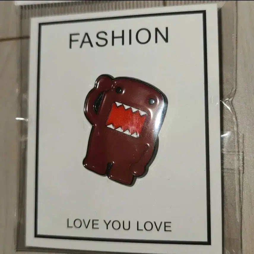 [BUNJANG] Domokun Character Pin Badge / 도모군 Domokun 고전 빈티지 캐릭터 핀뱃지