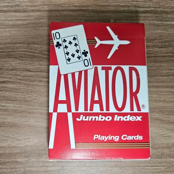 [BUNJANG] Bicycle Aviator Jumbo Index Blue Seal Playing Cards / 공이전 에비에이터 점보인덱스 블루씰 플레잉카드 마술카드