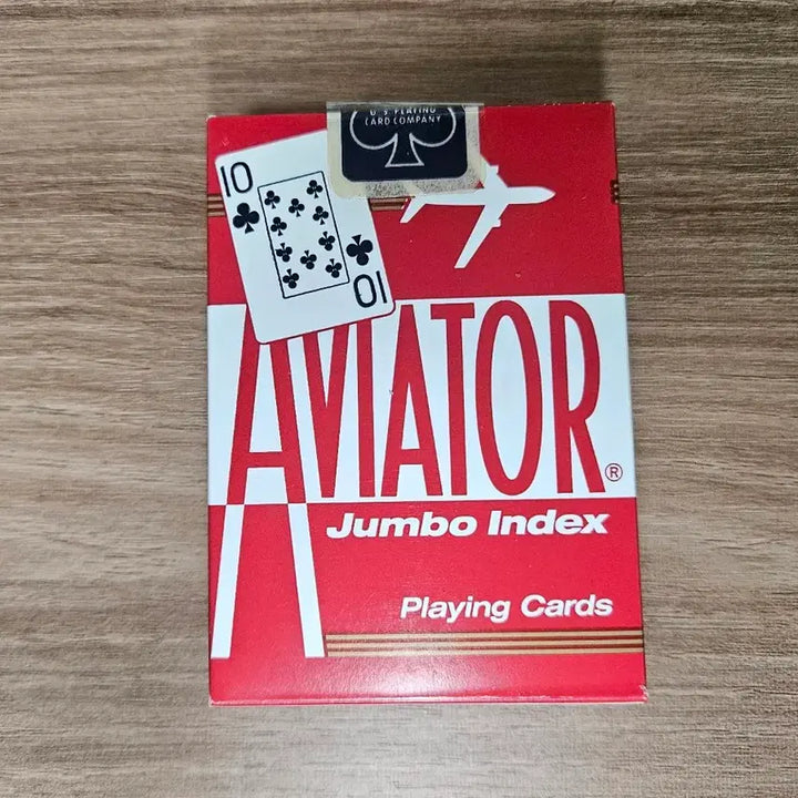 [BUNJANG] Bicycle Aviator Jumbo Index Blue Seal Playing Cards / 공이전 에비에이터 점보인덱스 블루씰 플레잉카드 마술카드
