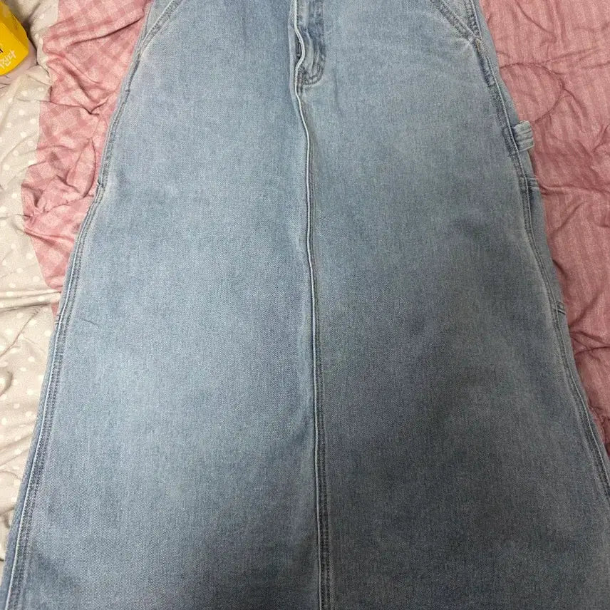 [BUNJANG] Denim Long Skirt / 데님 롱스커트