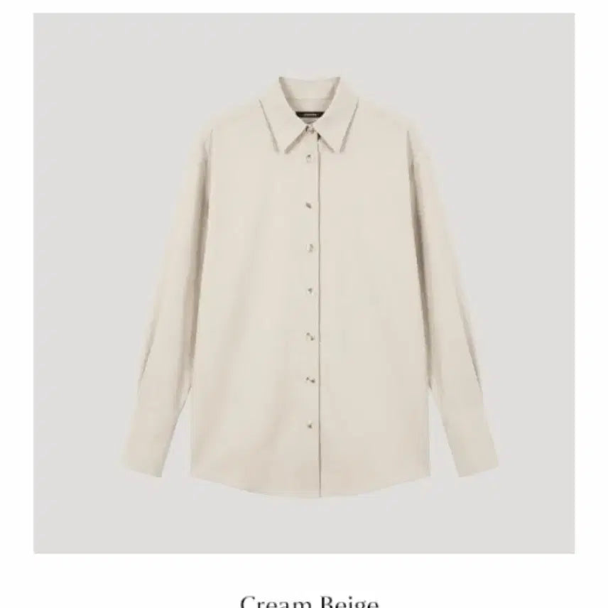 [BUNJANG] Around You Moienlab Shirt Cream Beige / 어라운드율 모엔랩셔츠 크림베이지 컬러