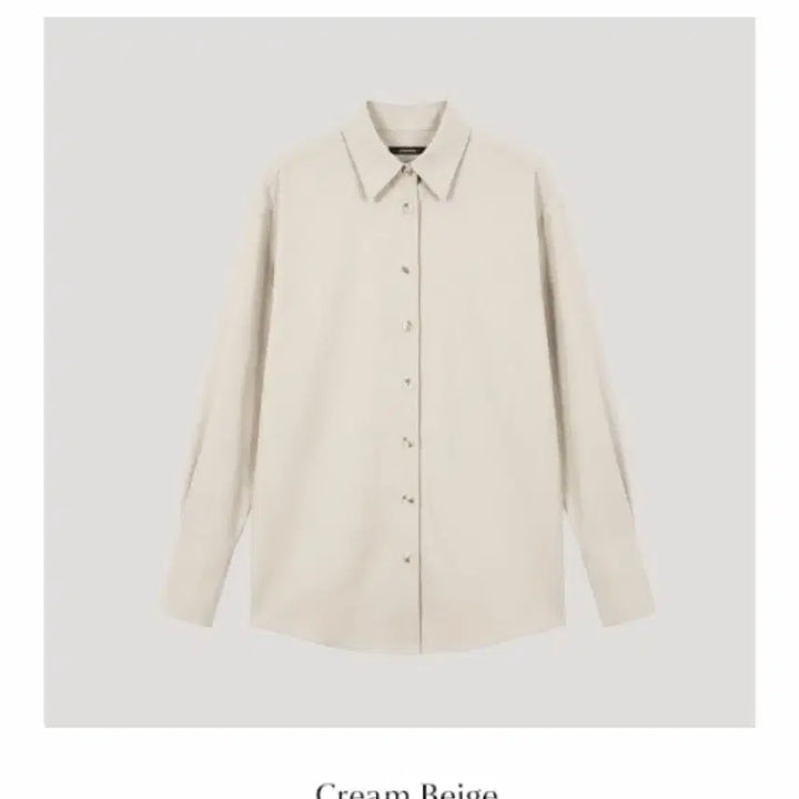[BUNJANG] Around You Moienlab Shirt Cream Beige / 어라운드율 모엔랩셔츠 크림베이지 컬러