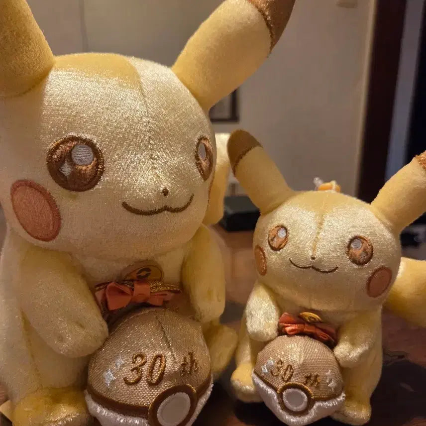 [BUNJANG] Pokemon 30th Anniversary Doll Keychain Set / 포켓몬 30주년 인형 키링 세트판매