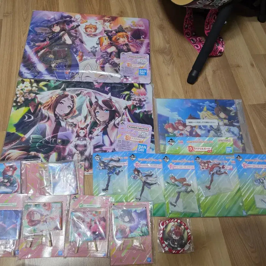 [BUNJANG] Uma Musume Ichiban Kuji Merchandise Bundle Set / 우마무스메 쿠지 굿즈 일괄((E, D,G,F) 7만