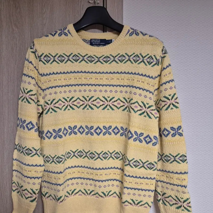 [BUNJANG] Polo Ralph Lauren Fair Isle Knit M / 폴로 랄프로렌 페어아일 니트 m