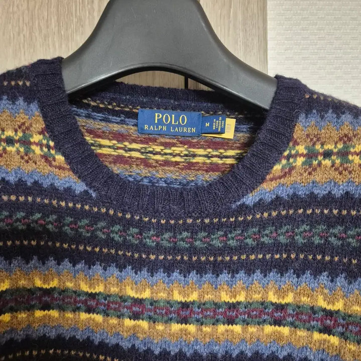 [BUNJANG] Polo Ralph Lauren Fair Isle Knit M / 폴로 랄프로렌 페어아일 니트 M