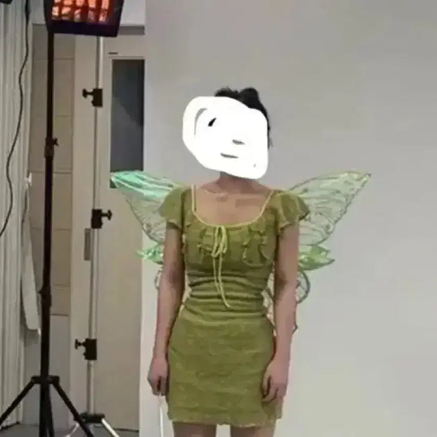 [BUNJANG] Tinkerbell Graduation Costume Dress / 졸업사진 팅커벨세트 판매
