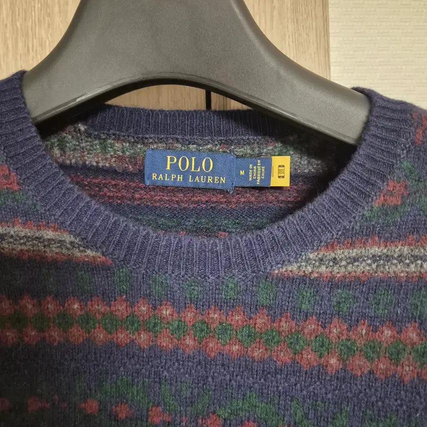 [BUNJANG] Polo Ralph Lauren Fair Isle Knit M / 폴로 랄프로렌 페어아일 니트 m