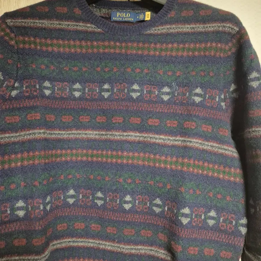 [BUNJANG] Polo Ralph Lauren Fair Isle Knit M / 폴로 랄프로렌 페어아일 니트 m